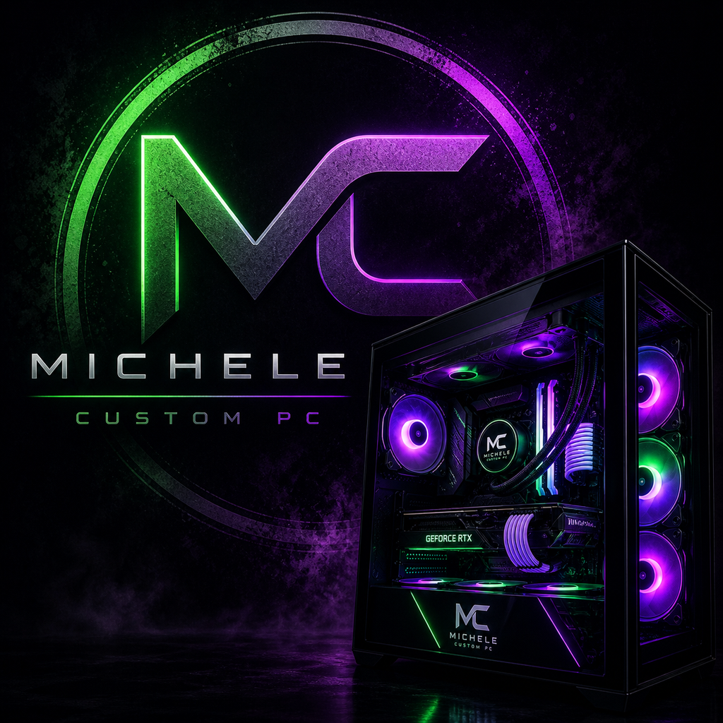 HARLEY QUINN custom pc Ryzen 7 | RTX 5060 | 64GB DDR5 | RAFFREDDAMENTO A LIQUIDO CUSTOM | LCD