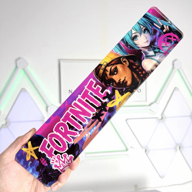 FORTNITE Gaming Glass Keyboard Wrist Rest – szklana podkładka pod klawiaturę